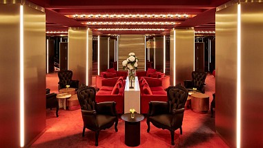 Marcel Wanders studio creates interior design of VIP centre and refreshes  existing spaces at Amsterdam Airport Schiphol by Marcel Wanders studio