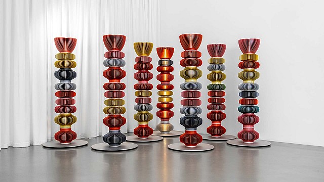 'ALLTOTEM' series by Michael Young is inspired by traditional Asian lanterns