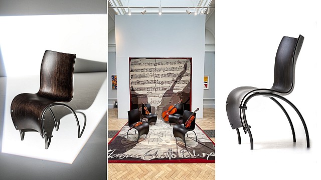 Ron Arad's &lsquo;1Skin&rsquo; chair for Moroso pays tribute to the music of the Florence ghetto