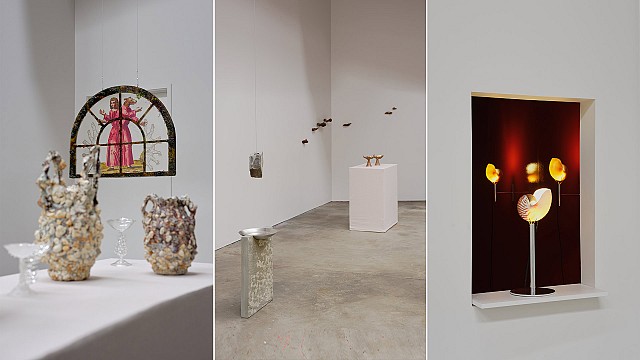 The Marta art gallery LA displays various fantastical 'Objects for a Heavenly Cave'