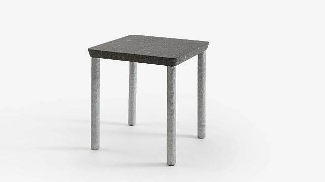 Granite Side Table