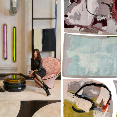 Draga & Aurel translates a mixed-media painting into the abstract &lsquo;Astratto&rsquo; rug