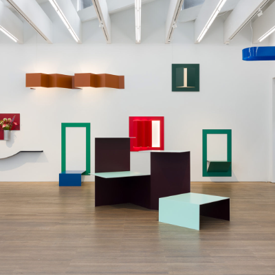 Muller Van Severen 'Frames' fictional compositions of light and colour in Antwerp