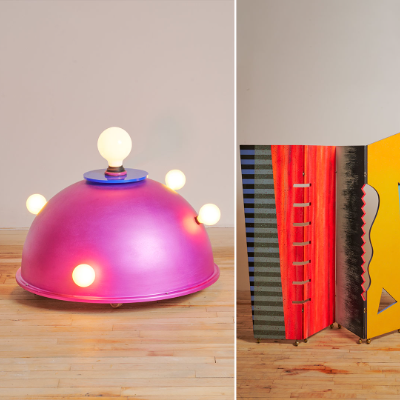 Dan Friedman's goofy objects at Superhouse question 'Why Shouldn't I Have Fun All Day?'