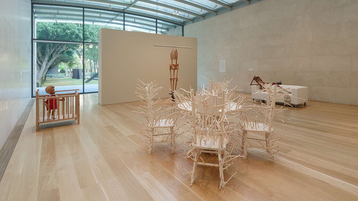 Hugh Hayden stages an uncanny &lsquo;Homecoming&rsquo; at Nasher Sculpture Centre