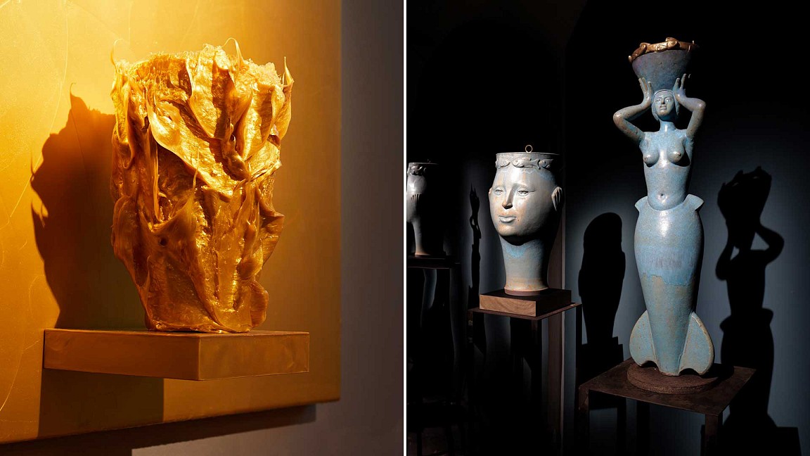 The golden and timeless art offerings of Alessandro Ciffo and Tonino Negri