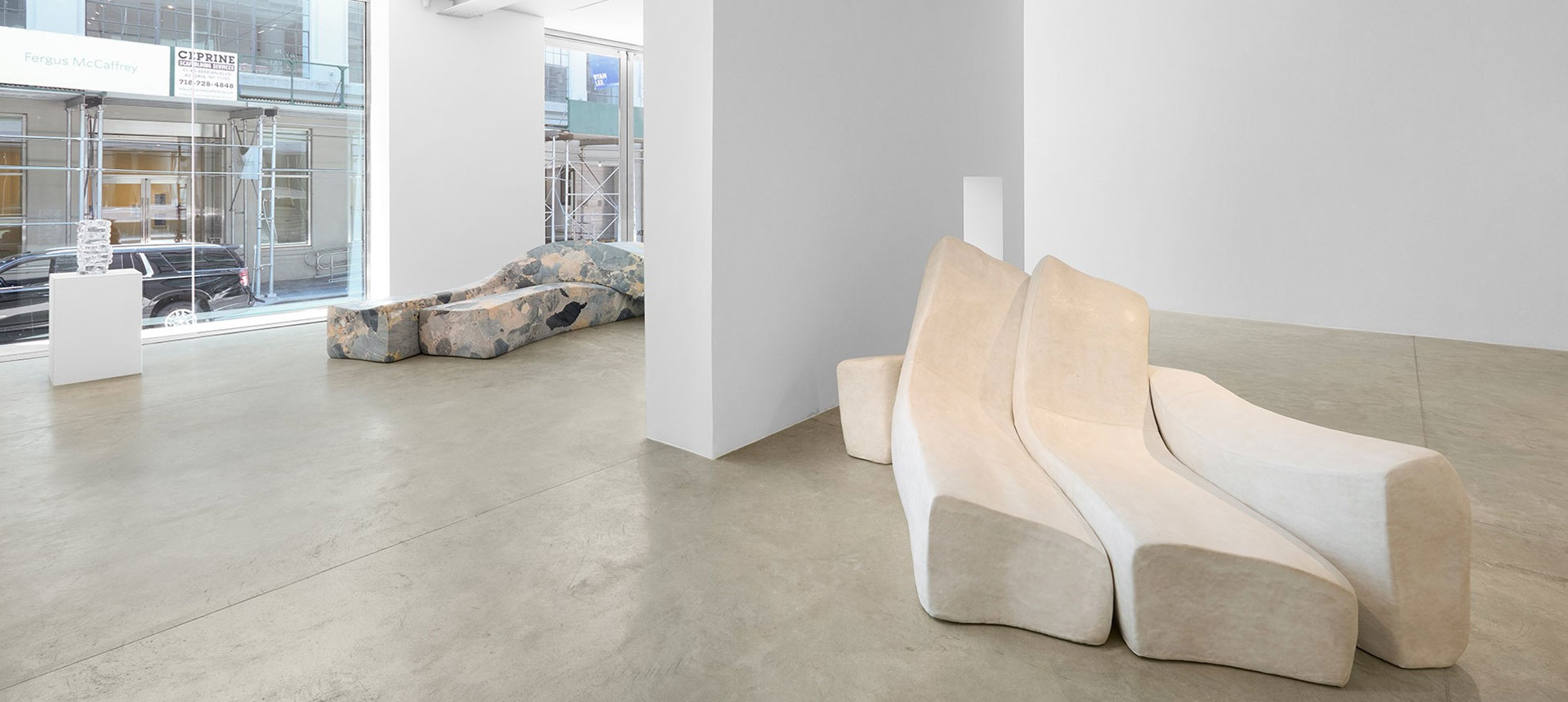 Najla El Zein’s sculptural work explores material liminality