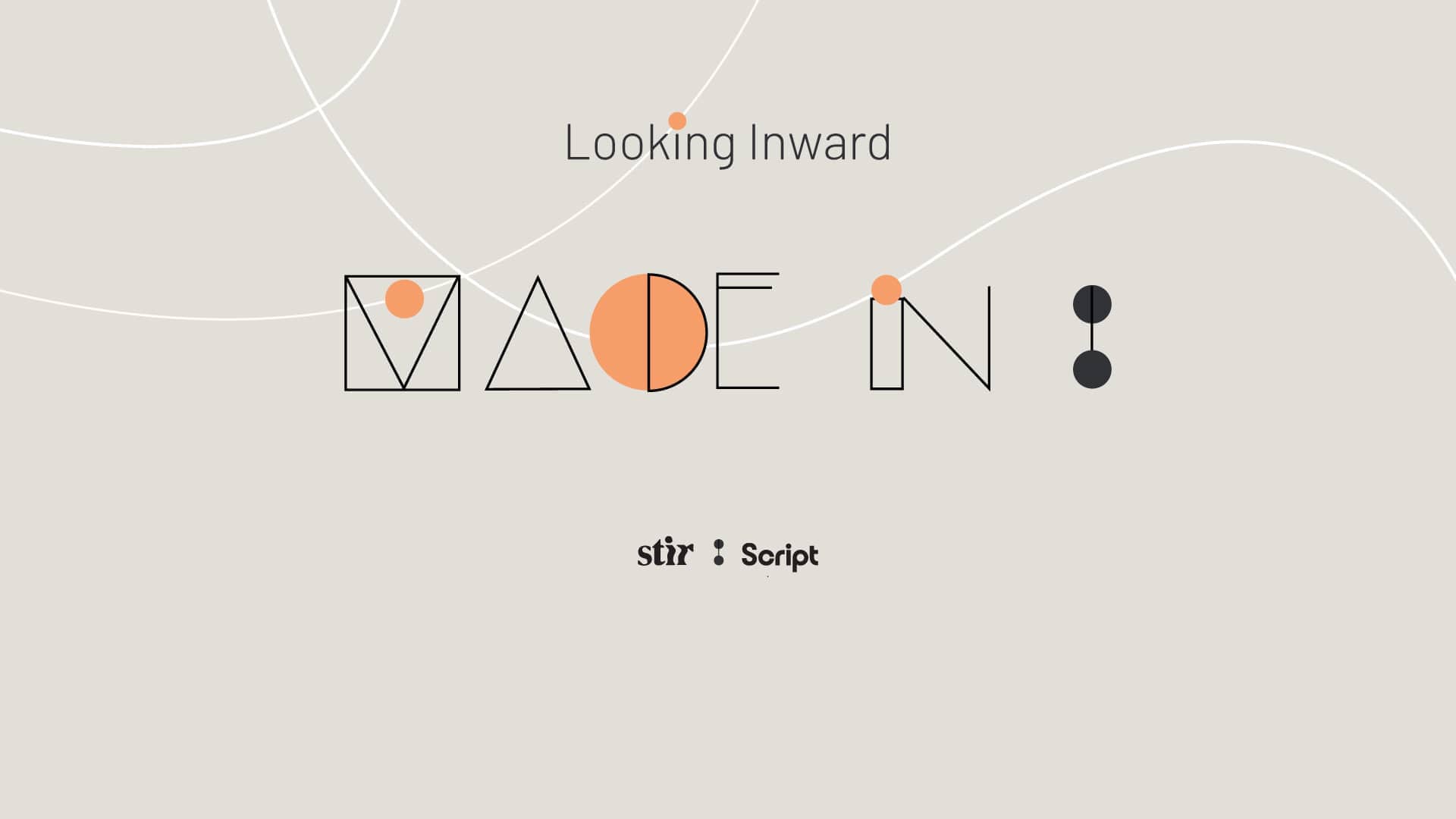 Made In: STIR series looking inward to celebrate native design world over