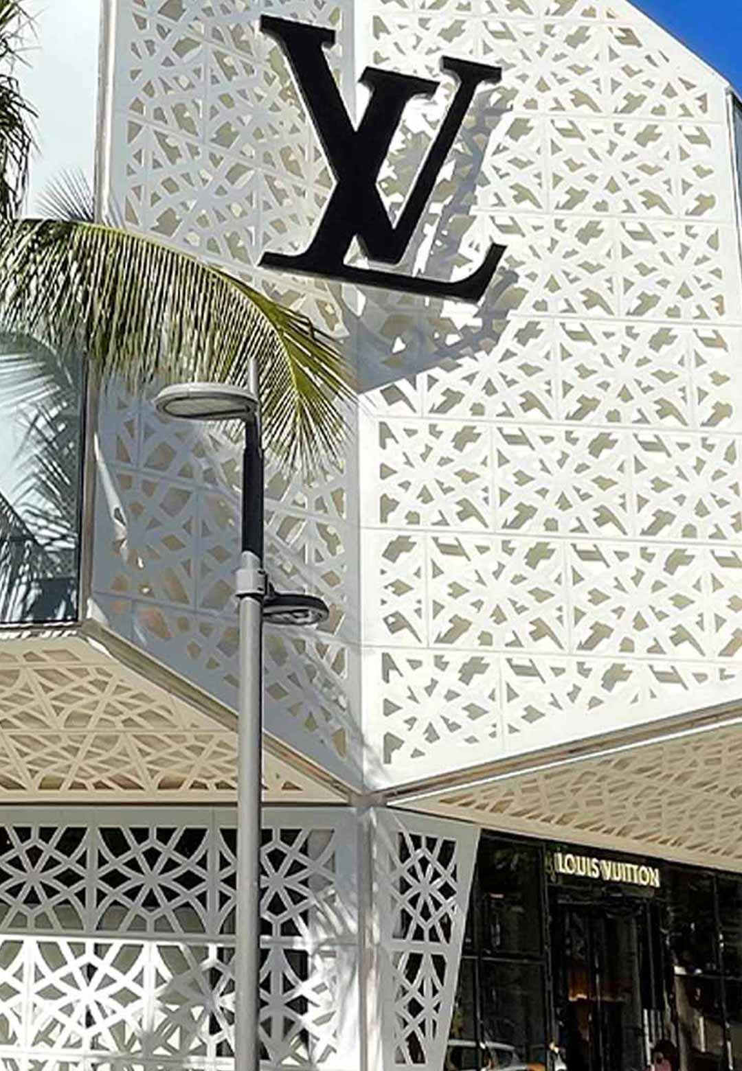 Marcel Wanders designs facade of new Louis Vuitton men's store in