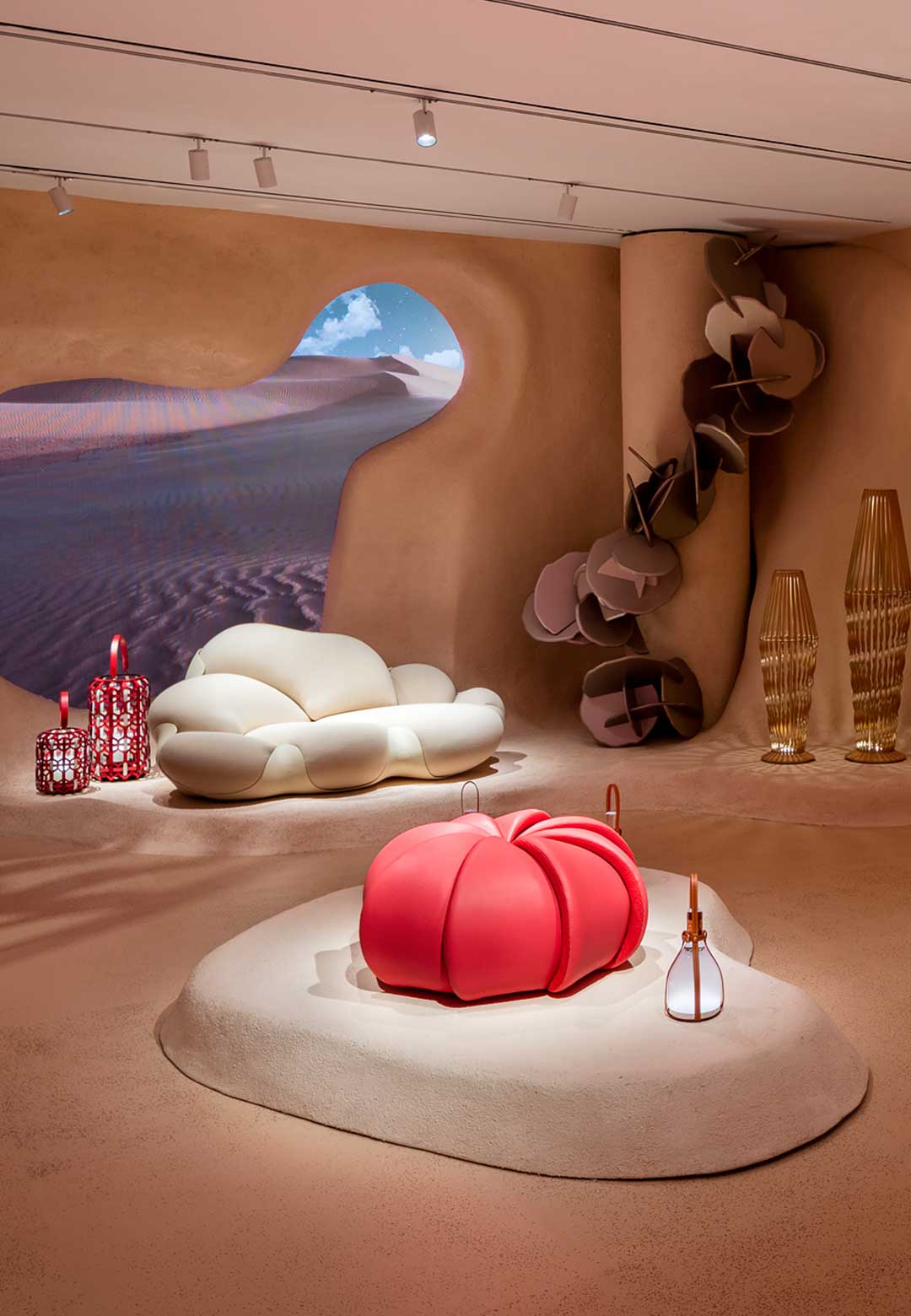Patricia Urquiola creates desert luxury for Louis Vuitton's Miami store, Nitija Immanuel News