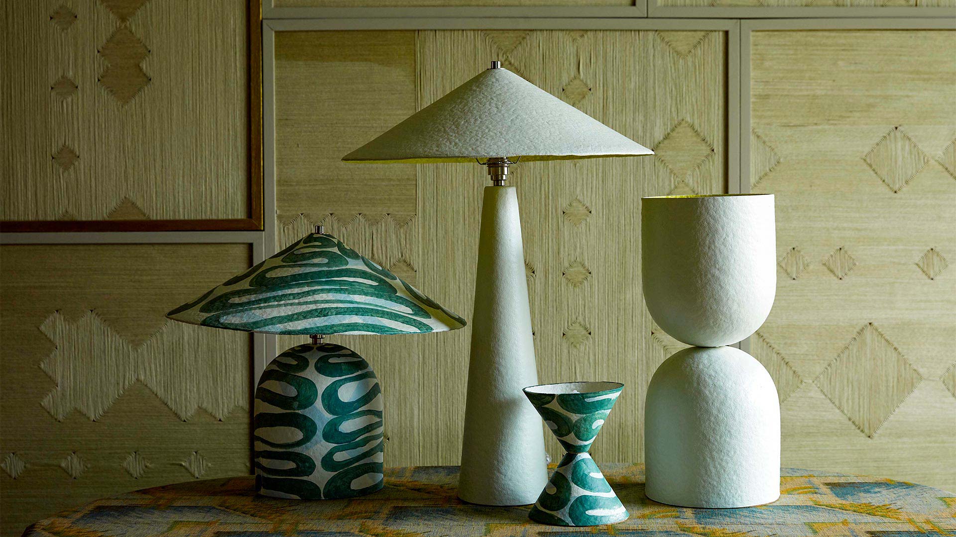 Figurative Papier-Mâché Lamp Sculptures Illuminate a Room with