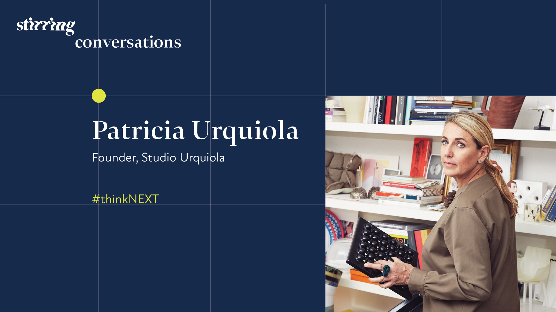 The interview with architect and interior designer Patricia Urquiola