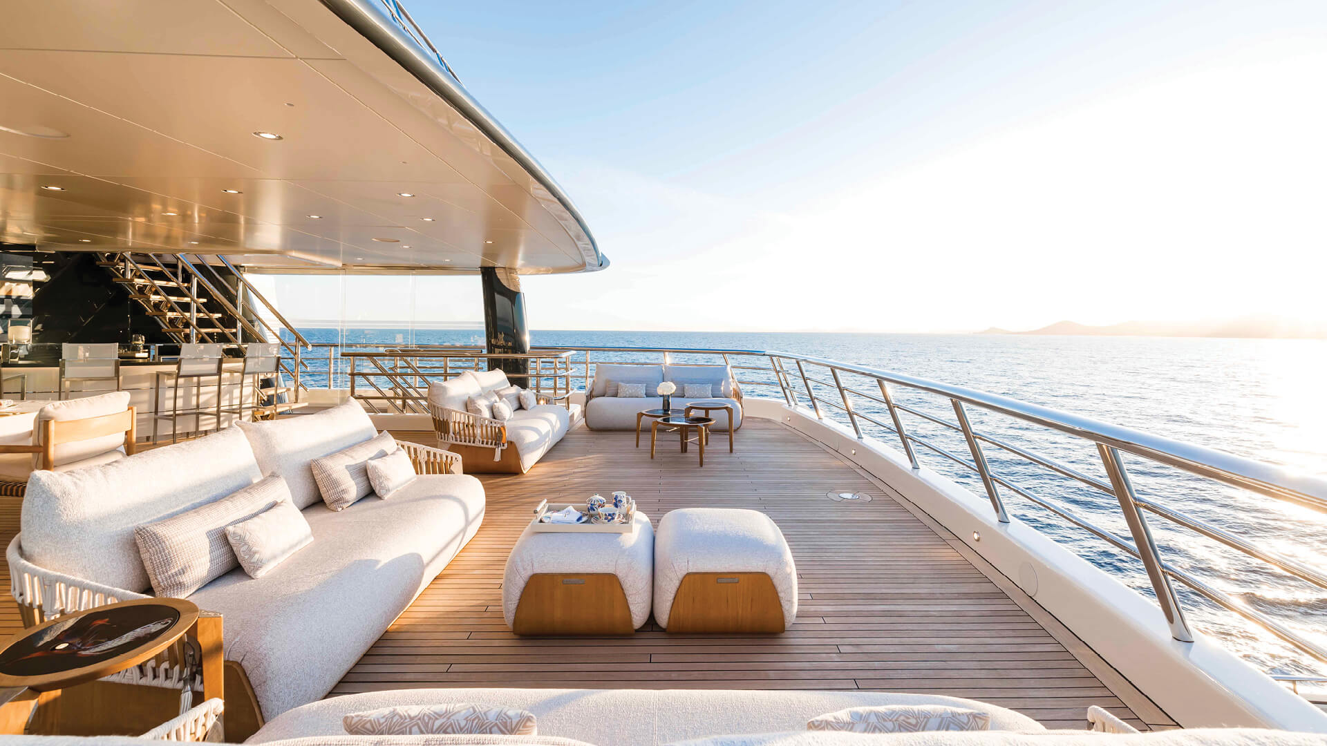 Visionnaire’s ‘Here Comes the Sun' captures the luxury of yachting with finesse