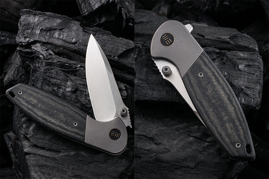 Peter Carey x WE Knife Co. interweave utility, aesthetics and convenience  in Nitro Mini